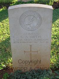 Dar Es Salaam War Cemetery - Smith, C A